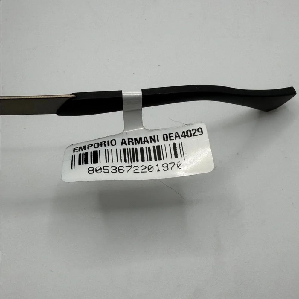 Emporio Armani Black Sunglasses with Gradient Lenses 0EA4029